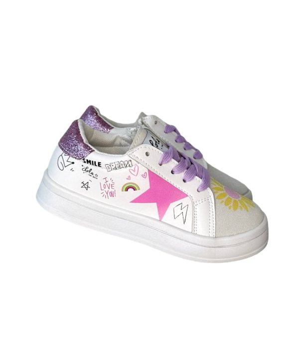 Rainbow Sunflower Sneaker