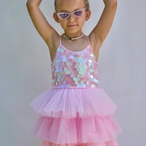 Rose Magic Paillette Dress