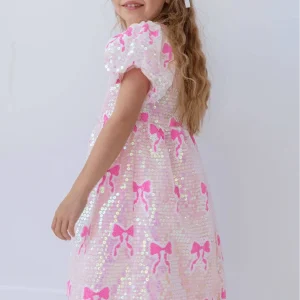 Sequin Bow Dress