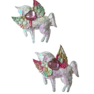 Sequin Unicorn Hair-clip (pack of 2)