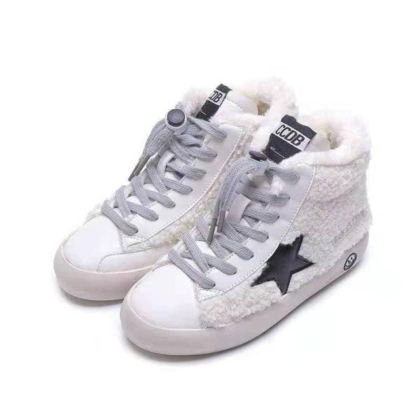 Sherpa Star High Top Sneakers