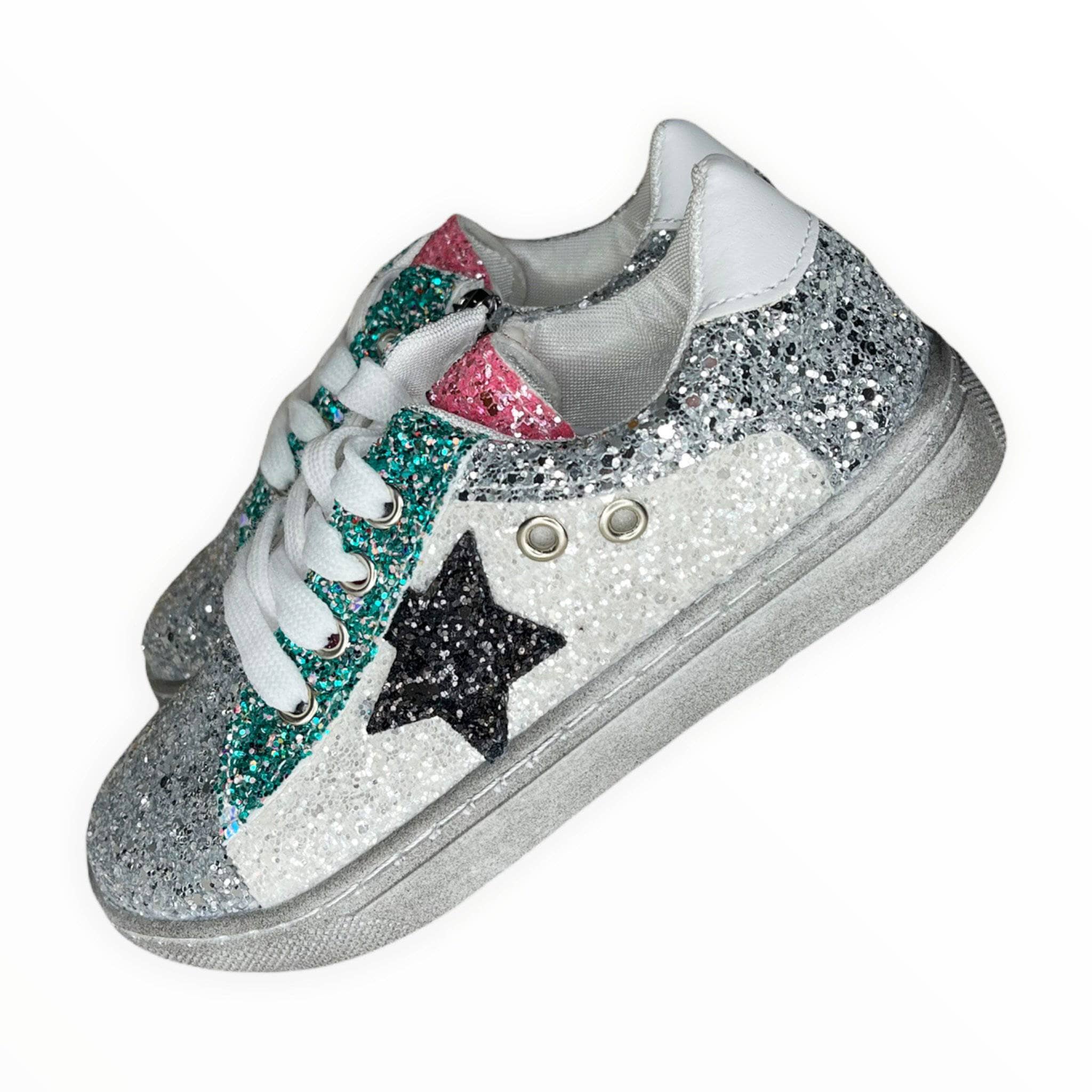 Star Girl Glitter Sneakers Star Girl Glitter Sneakers
