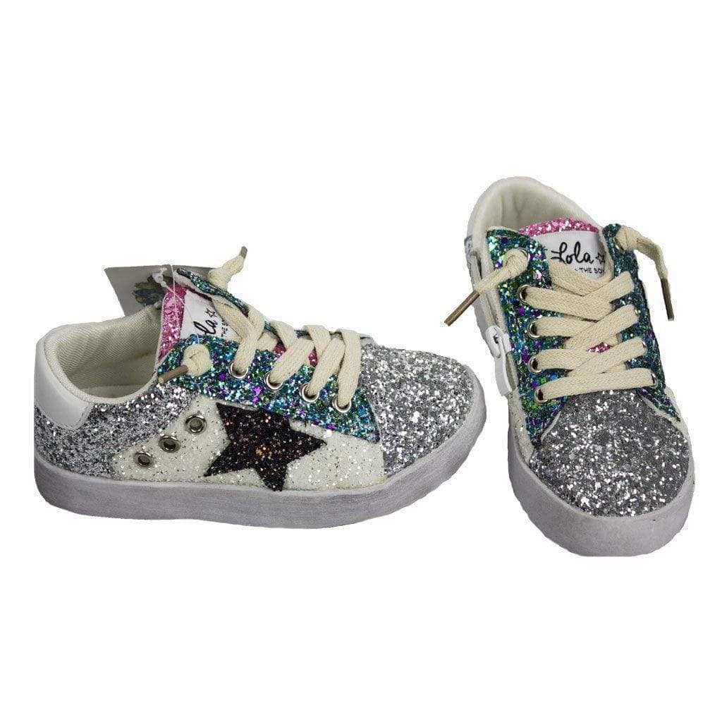 Star Girl Glitter Sneakers Star Girl Glitter Sneakers