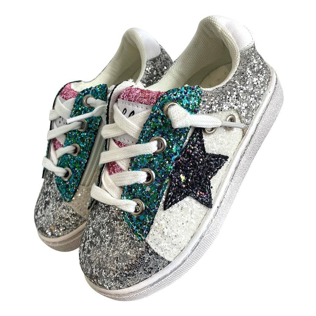 Star Girl Glitter Sneakers Star Girl Glitter Sneakers