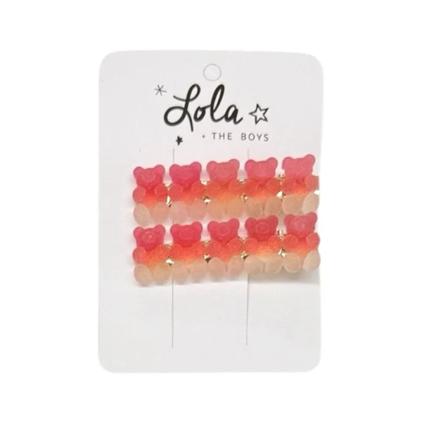 Sugar Gummy Bear Hair Clips