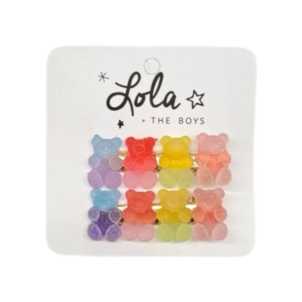 Sugar Gummy Bear Hair Clips