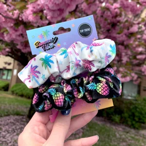 Summer Vibes Scrunchies Set 2-Pack Summer Vibes Scrunchies Set 2-Pack