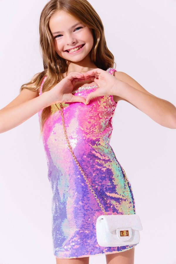 Sunset Ombre Shimmer Dress
