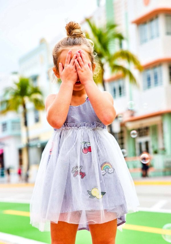 Sweet Candy Lovers Patch Dress