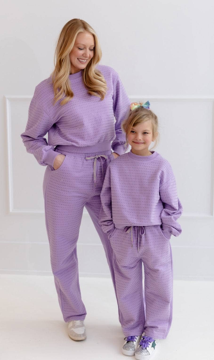 Women’s Lavender Crystal Set Women’s Lavender Crystal Set