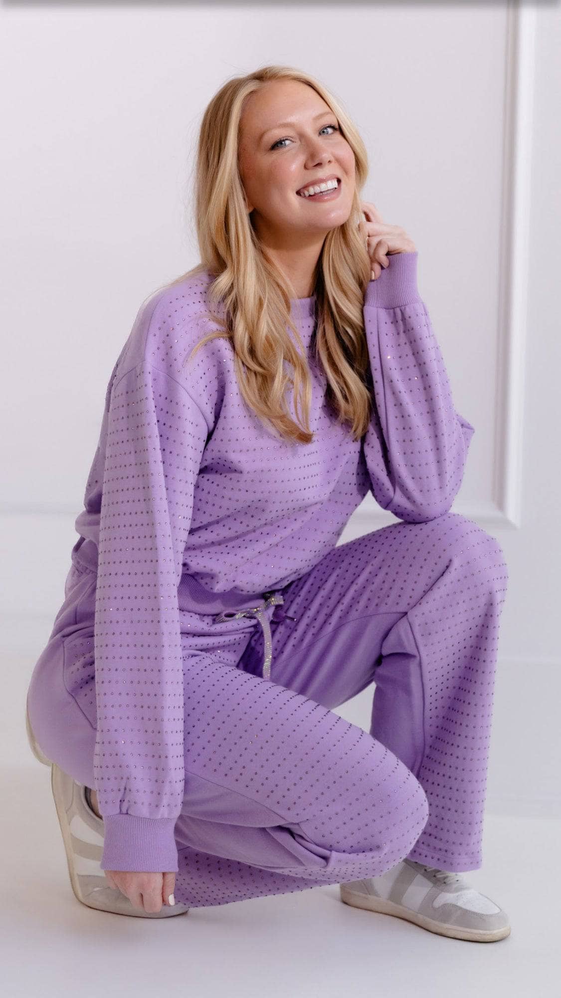 Women’s Lavender Crystal Set Women’s Lavender Crystal Set