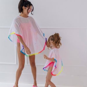 Women’s Rainbow Crystal Coverup