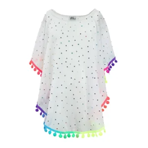 Women’s Rainbow Crystal Coverup