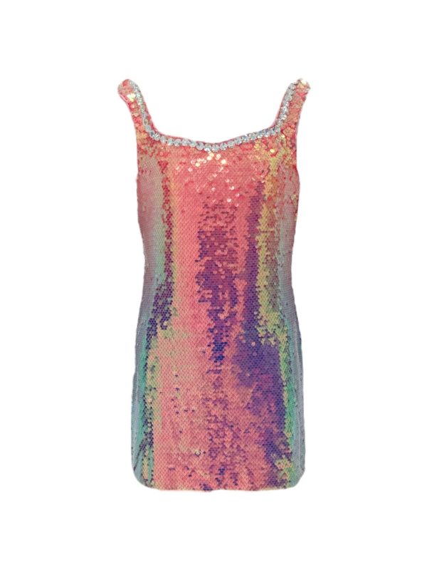 Women’s Sunset Ombre Shimmer Dress