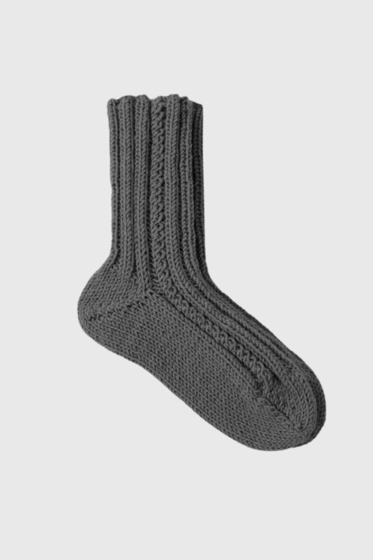 Handmade Merino Wool Socks: Thin Knit Unisex Cozy Socks