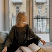 Handmade Mohair Pullover Sweater: Oversized Grey Knitwear