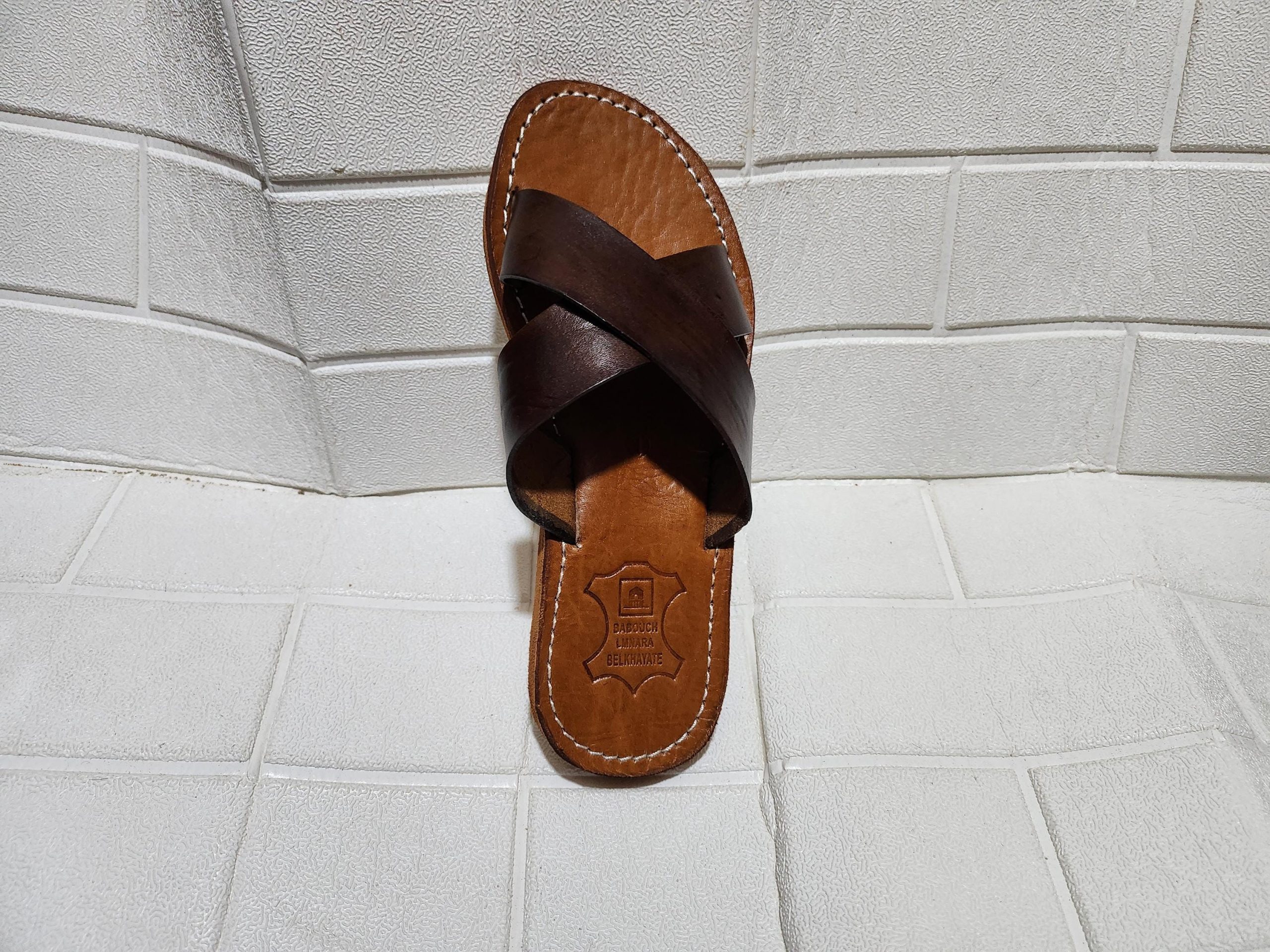 Criss Cross Moroccan Sandals For Women – Handmade Leather Flats, Minimalist Summer Shoes, Open Toe Artisanal Footwear, Boho Moroccan Flats